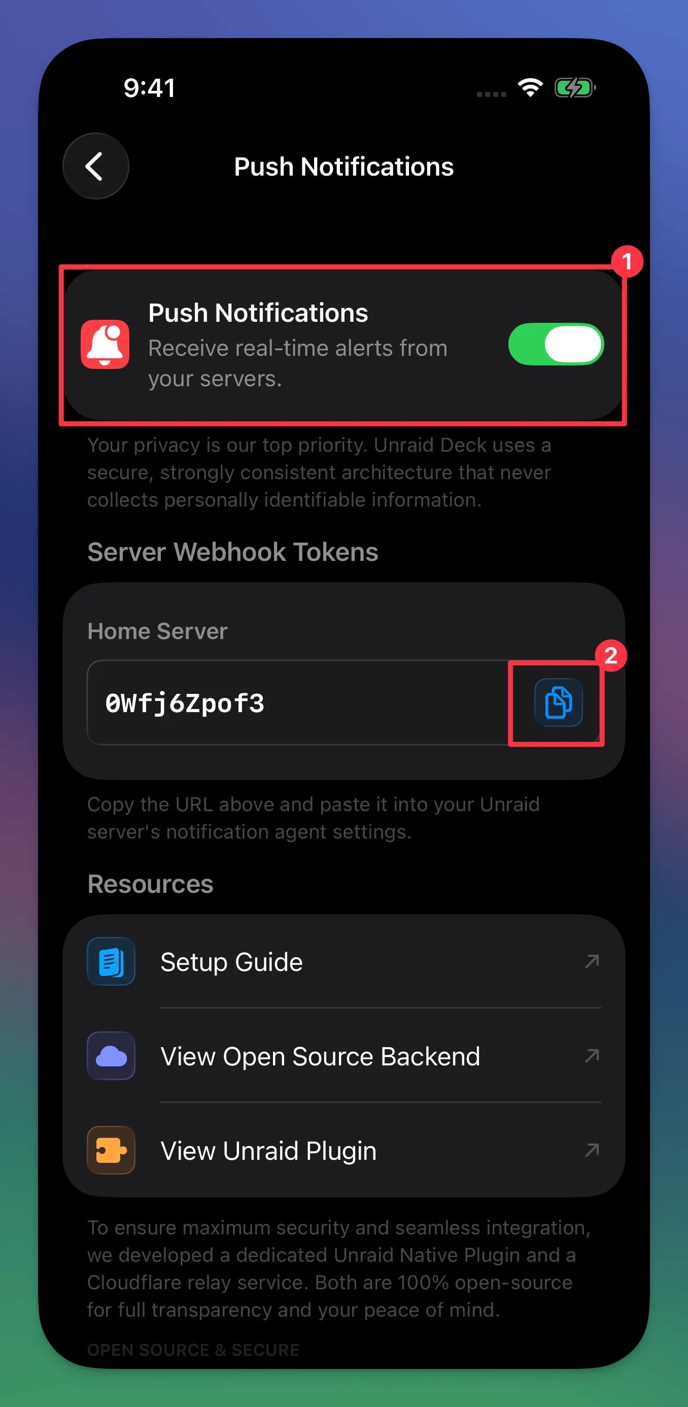 Notification Settings